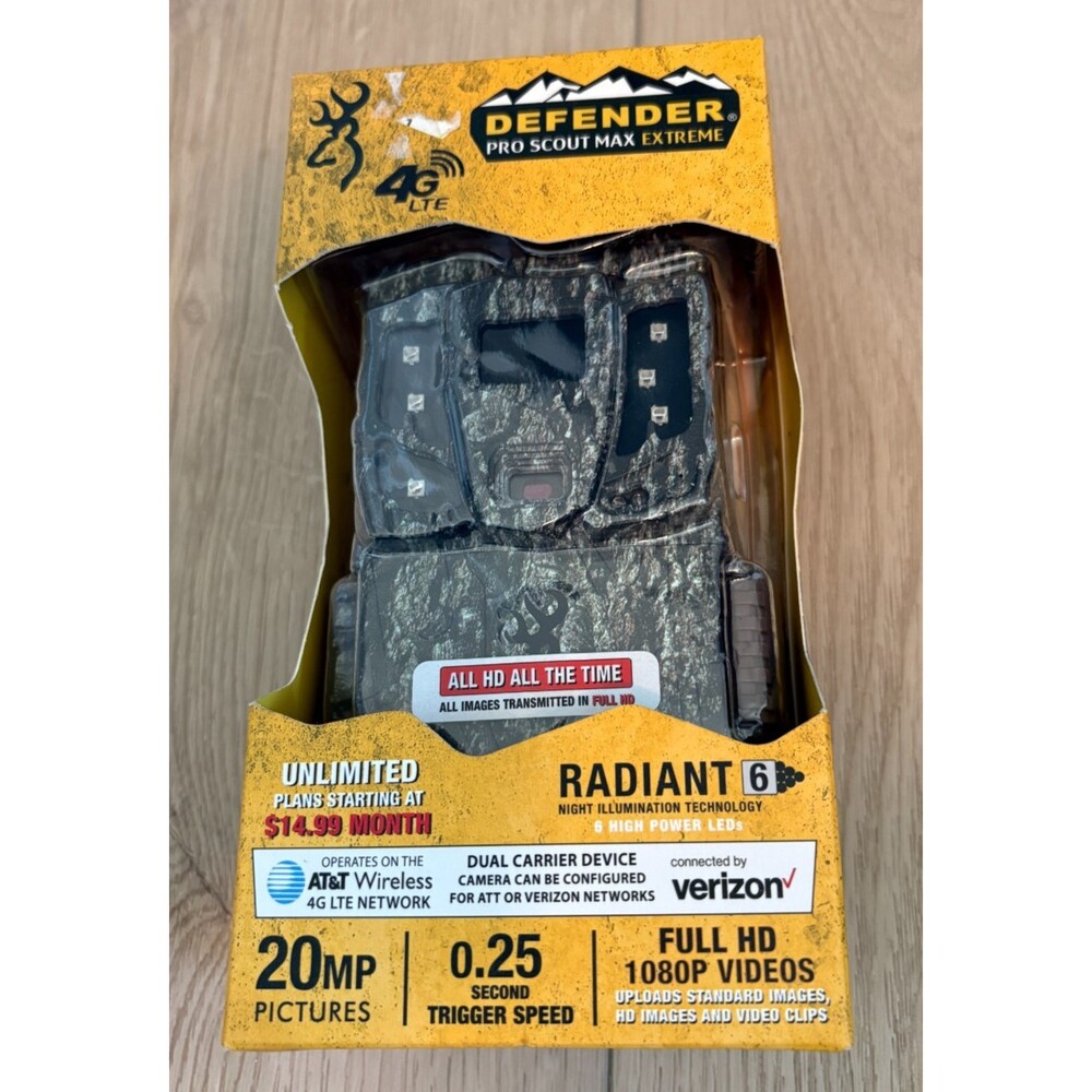 Browning Defender Pro Scout Max HD Cellular AT&T-Verizon Game Camera BTC-PSMX